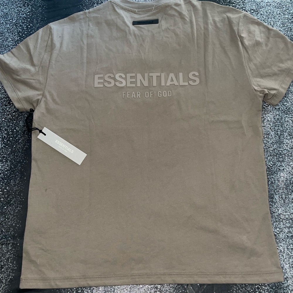 Essential fear of god harvest tshirt for sale.